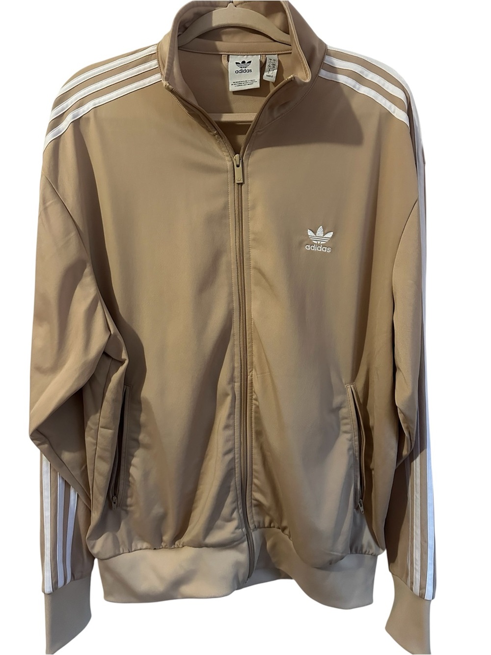 Adidas track jacket men’s large